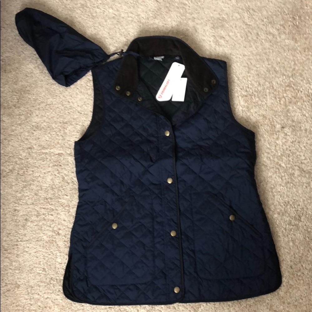 Women’s insulated quilted barn vest
